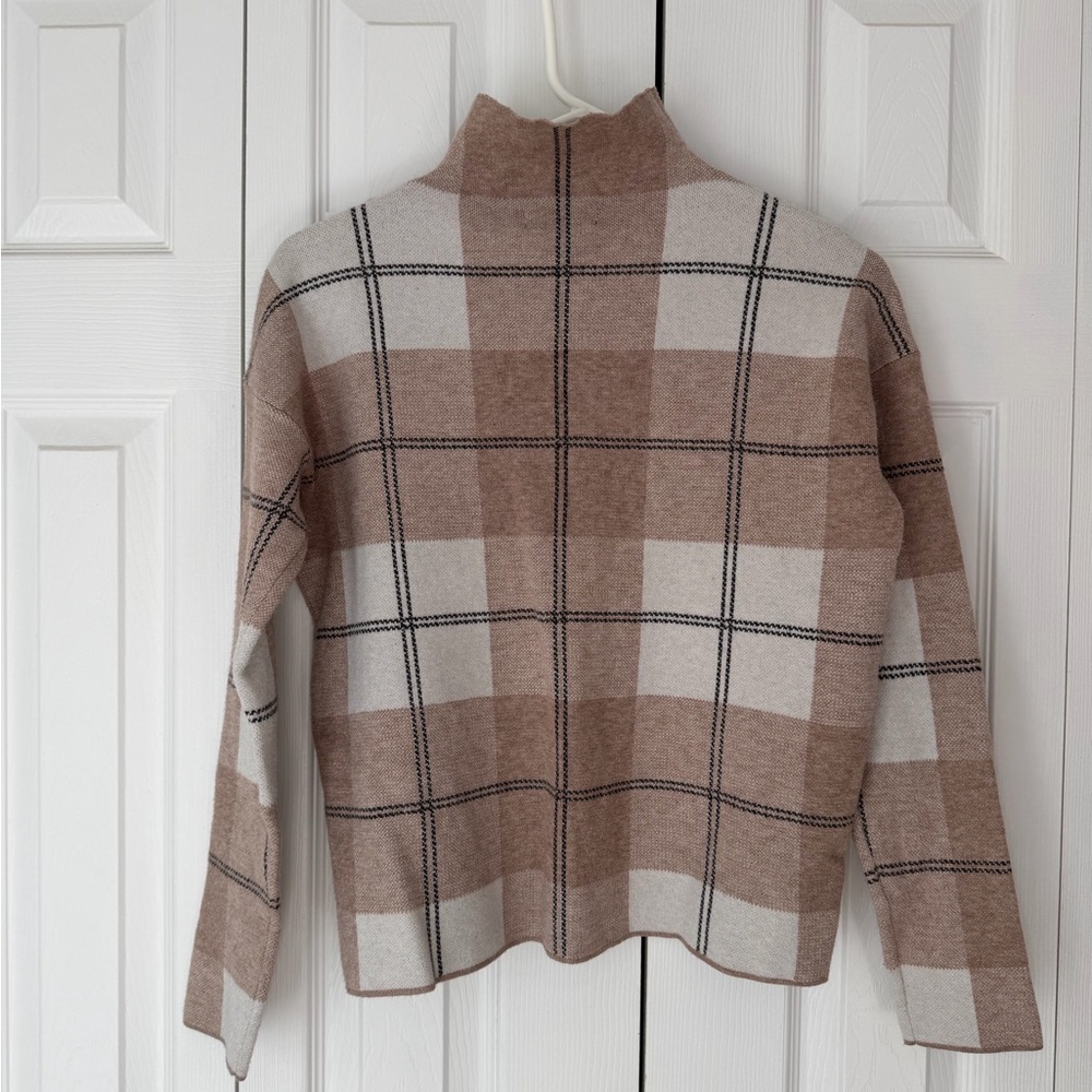 Rachel Zoe Beige Knit Sweater
